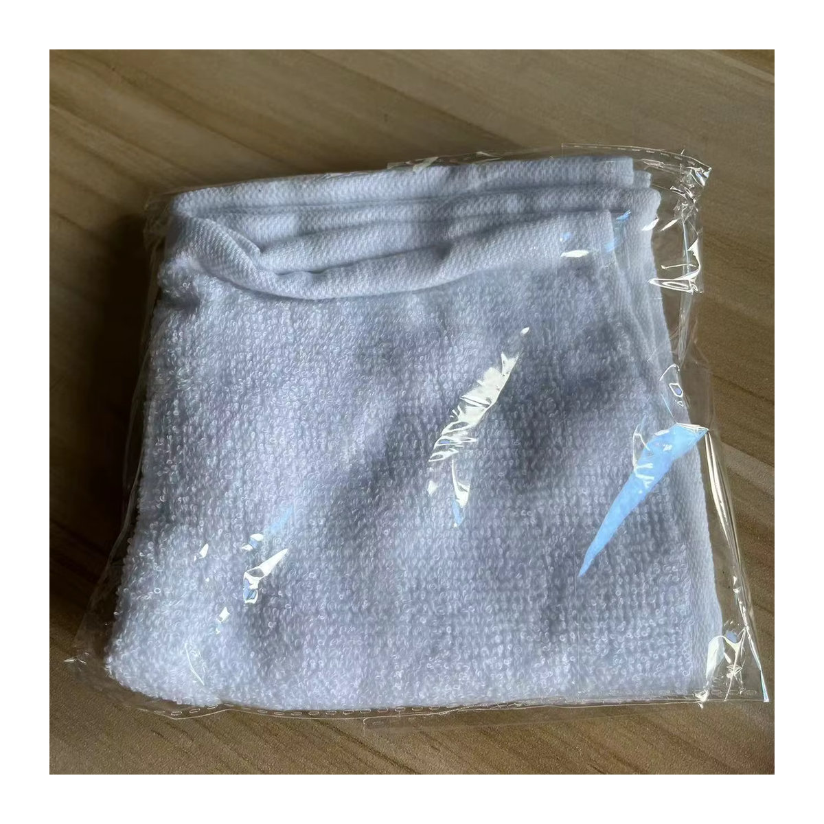 EGW Handtuch-Set aus 100% Baumwolle Frottee, 2er-Set quadratische Gesichtshandtücher zur Make-up-Entfernung, Weiß, B/B: 29 x 29 cm - Bild 2
