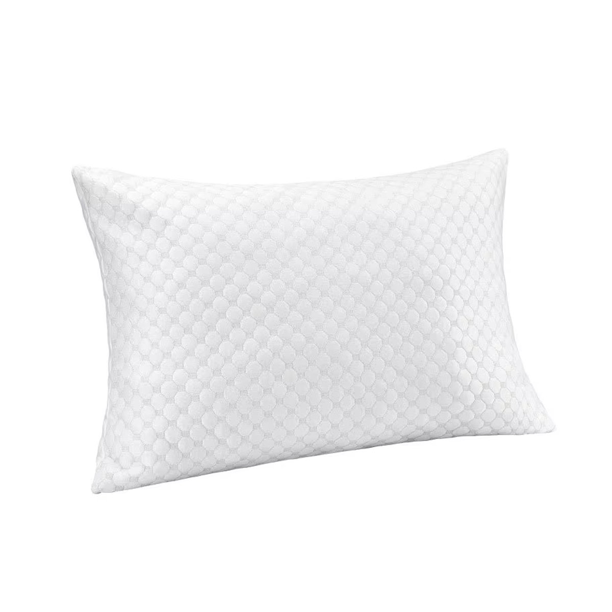 EGW Sommer-Kühlkissen mit eisseidiger Bambusfaser und geschreddertem Memory-Schaum, Blau/Weiß, B: 51 cm, L: 76 cm oder B: 51 cm, L: 92 cm - Bild 4