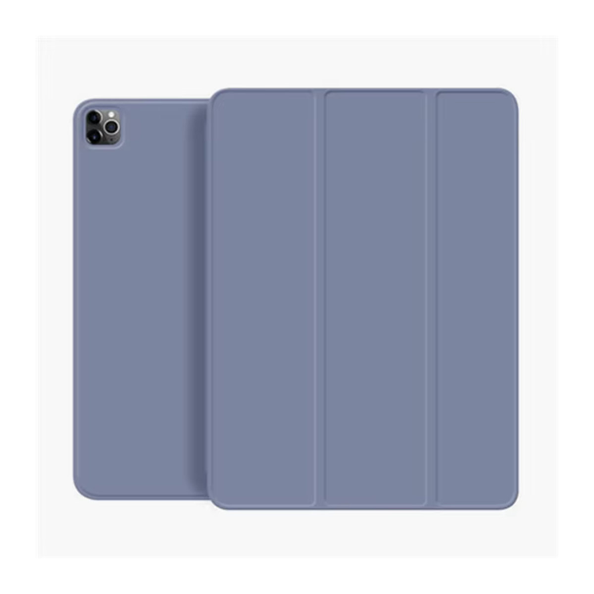 EGYAL Tablet-Ständer-Schutzclip für iPad Pro 13 und 11 sowie iPad Air 5 und 4 mit Magnet-Rückseite und Schutzfolie in Grau und Blau - Bild 2
