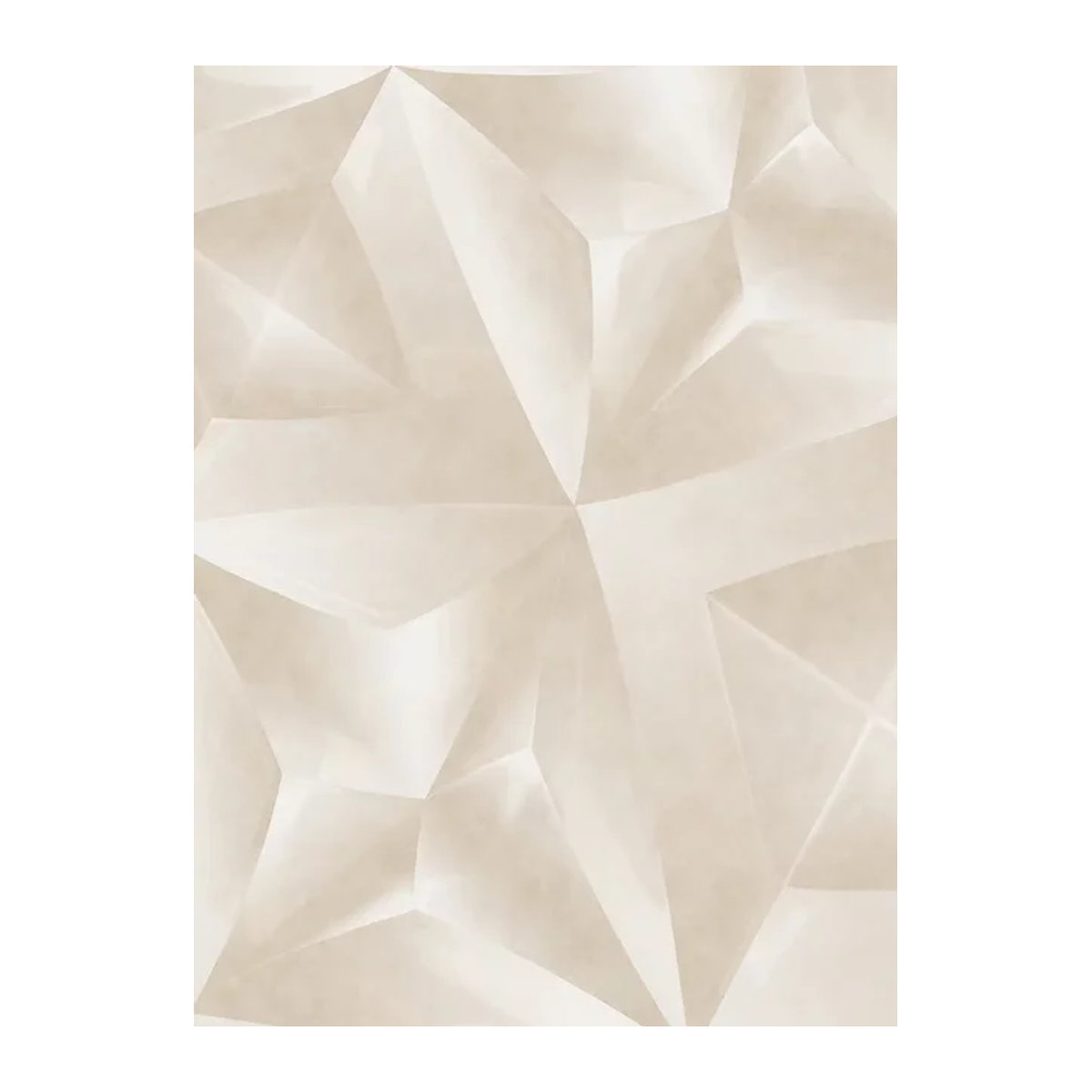 Eijffinger Mural Crystal Pearl Right Wandbild in Beige Modern - Bild 1