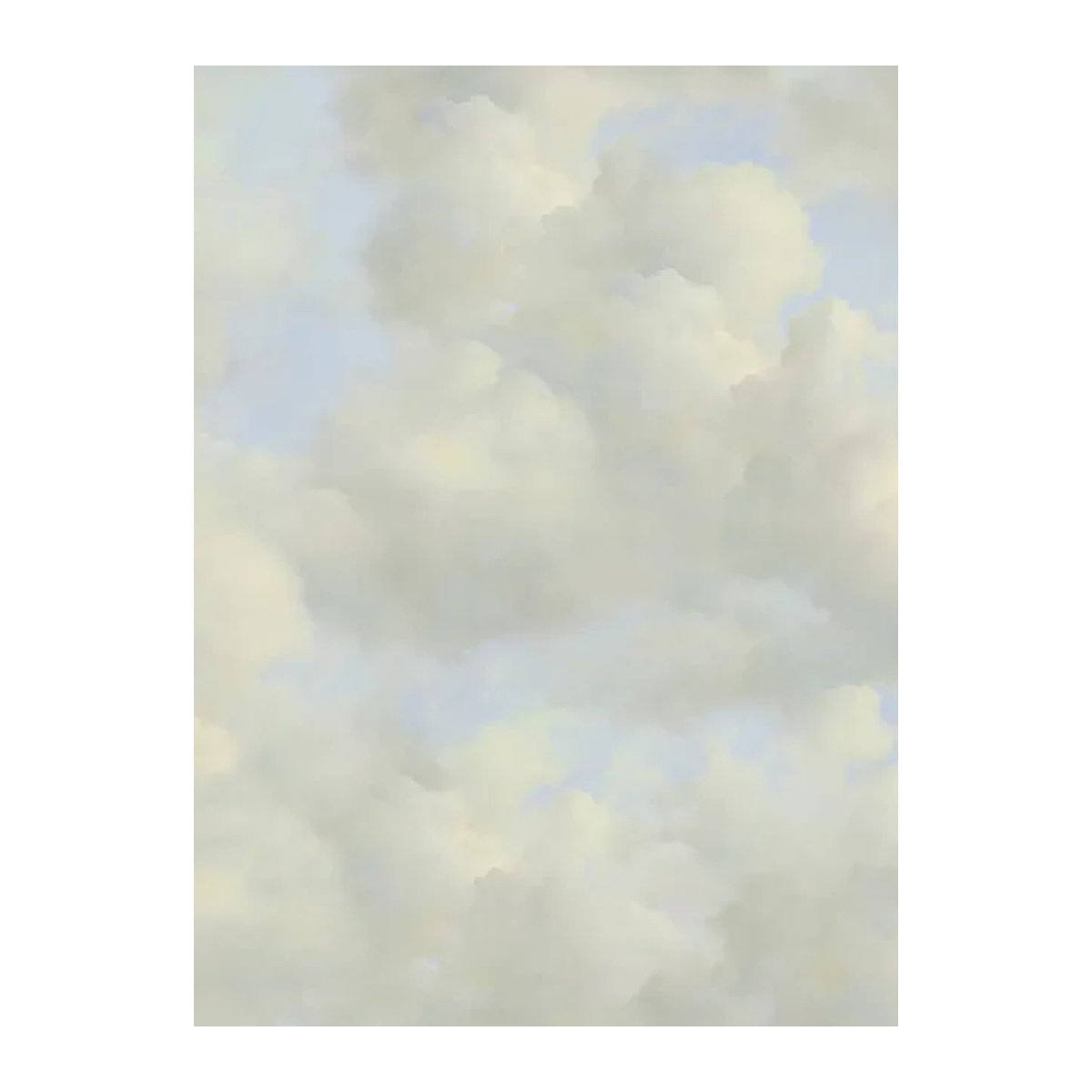Eijffinger Mural Cumulus - Bright Day Wandtapete aus Vlies in Weiß im Querformat - Bild 1