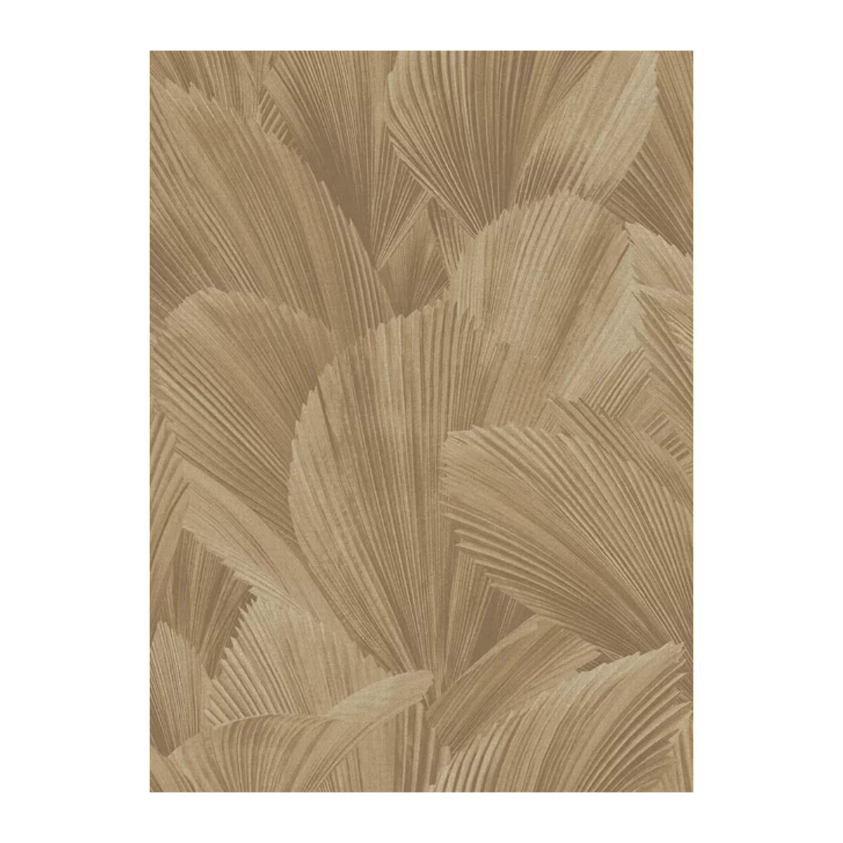 Eijffinger Tapete Licuala in Beige mit Blumenmuster aus Vlies und Papier im Vintage-Stil - Bild 1