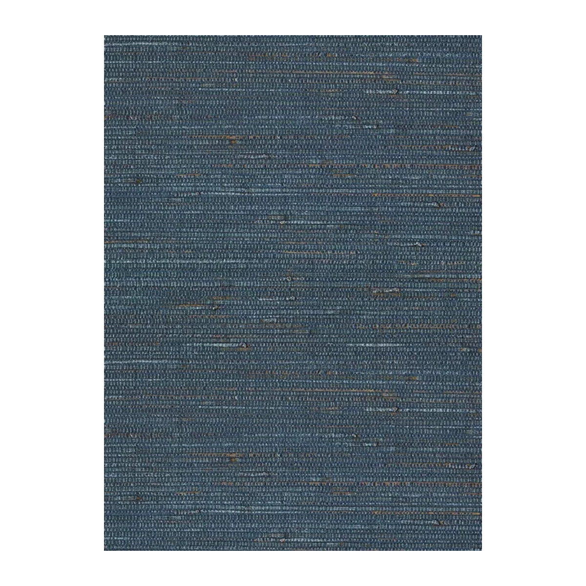 Eijffinger Tapete Natural 38 in Blau mit Sisal-Struktur - Bild 1