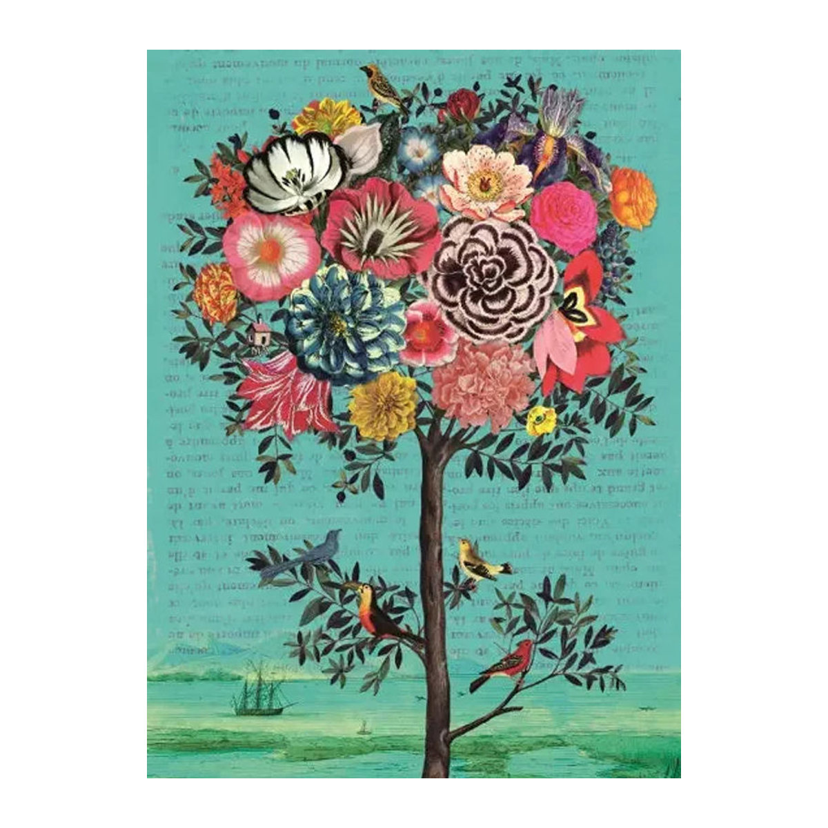 Eijffinger Tapete Pip Studio III Blumen Multicolor aus Nonwoven und Papier - Bild 1
