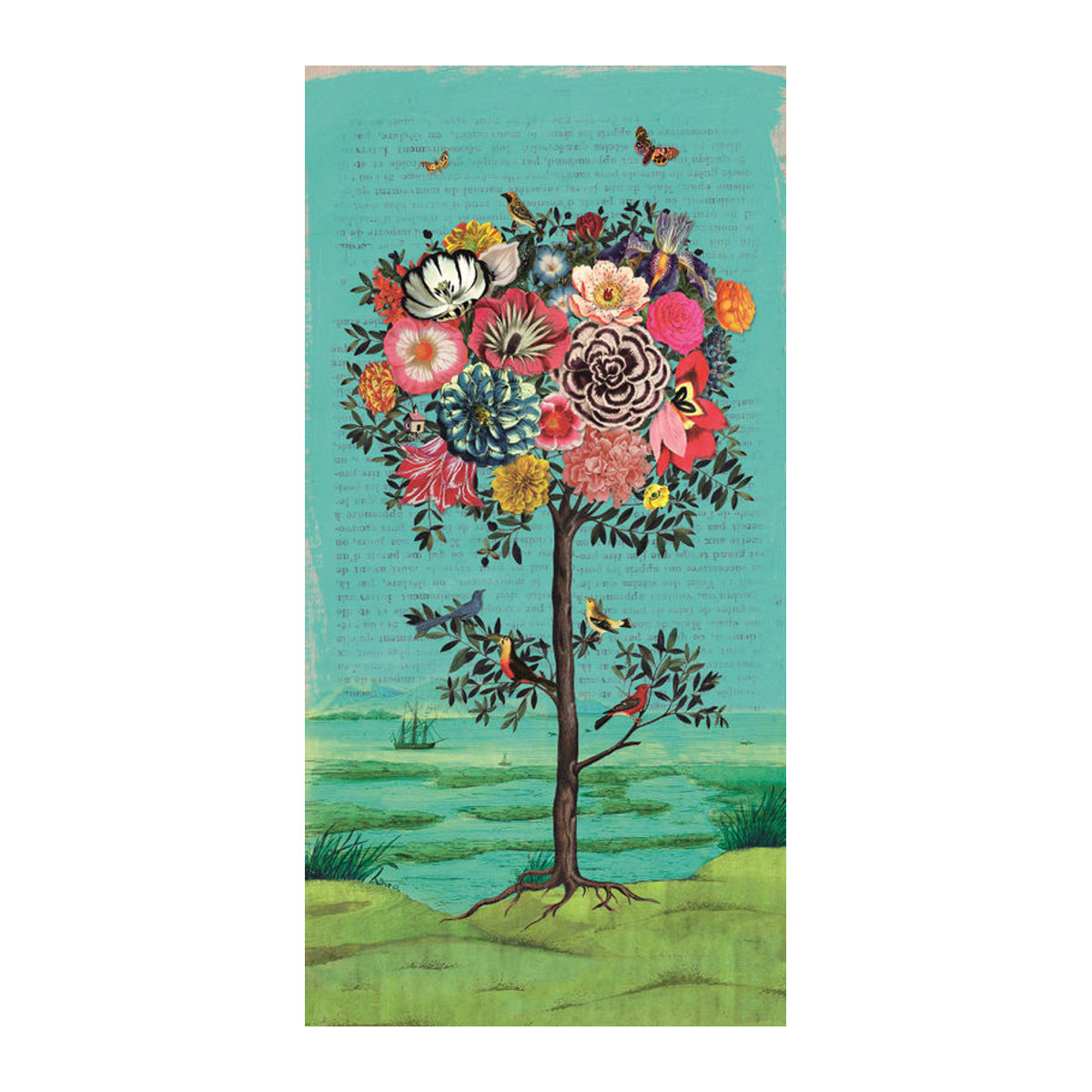 Eijffinger Tapete Pip Studio III Blumen Multicolor aus Nonwoven und Papier - Bild 2