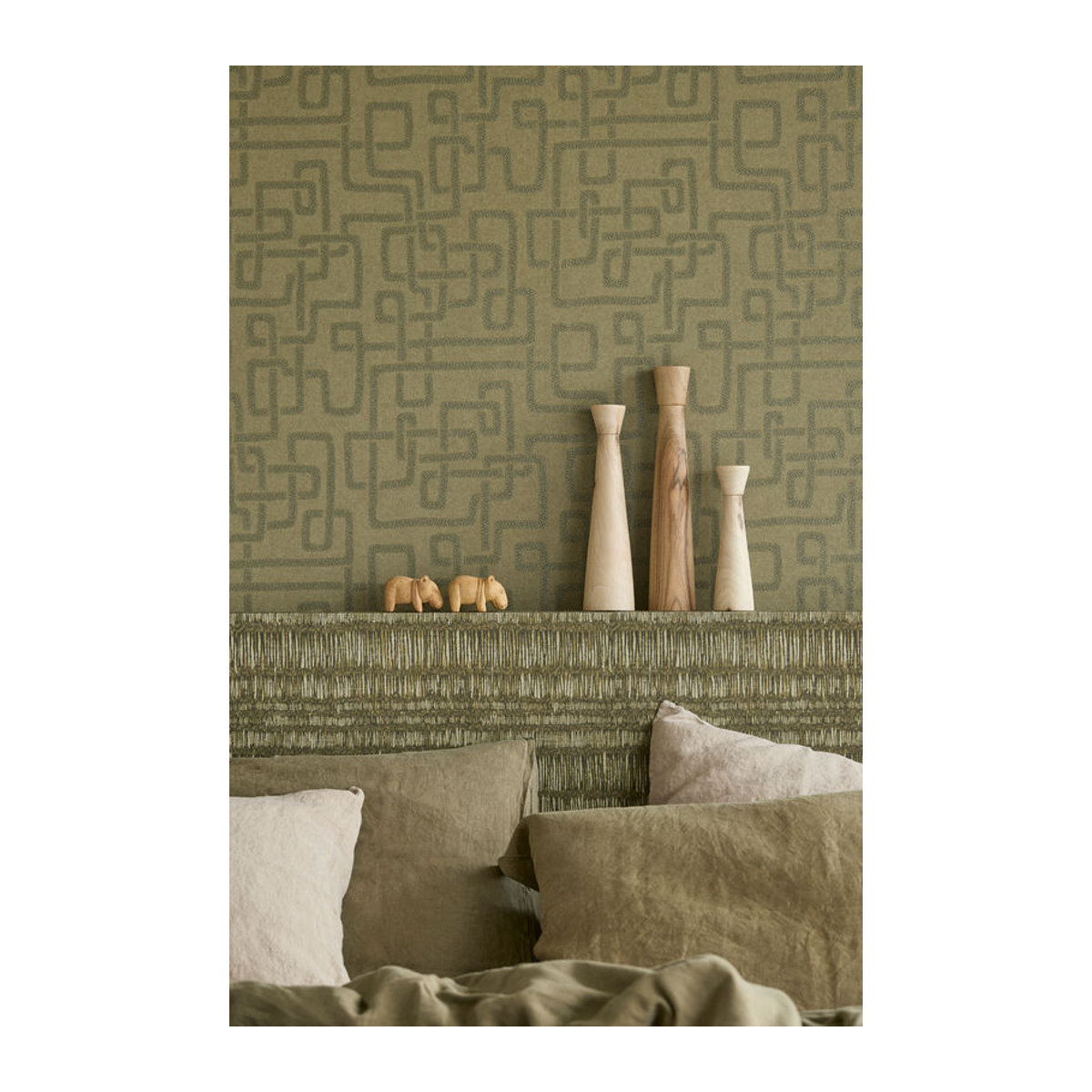 Eijffinger Tapete Solange 3 in Braun und Beige aus Papier - Bild 2
