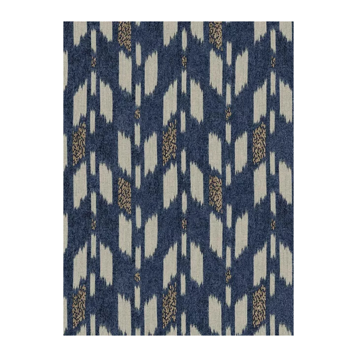 Eijffinger Tapete Solange 4 in Blau mit Ikat-Muster - Bild 1
