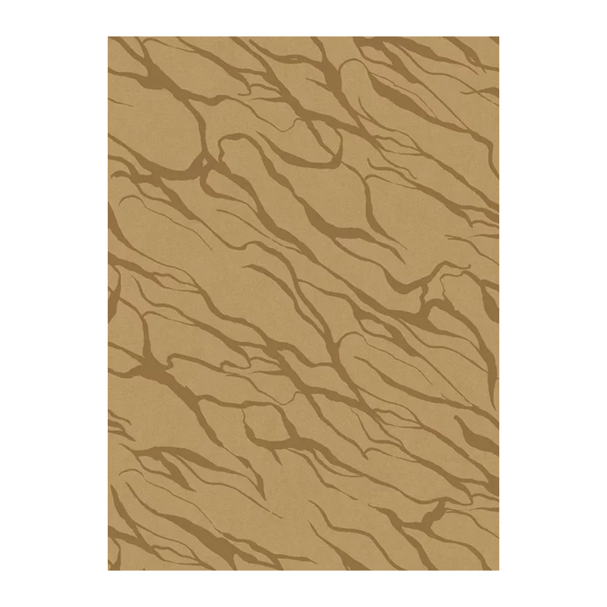 Eijffinger Wallpaper Revive 1 Tapete mit geometrischem Muster in Gelb und Braun aus Papier - Bild 1