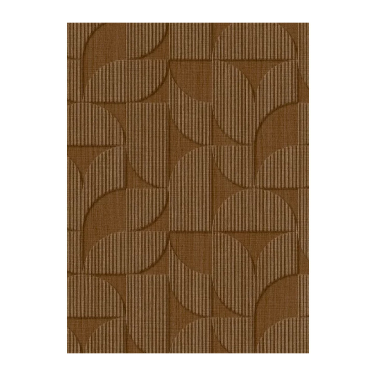 Eijffinger Wallpaper Revive 3 Tapete mit geometrischem Muster in Braun aus Papier - Bild 1