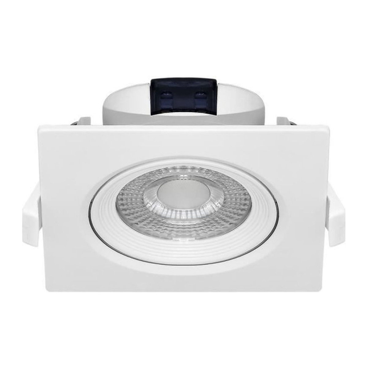 Einbaustrahler LED quadratisch Weiß 5W IP20 Neutralweiß - Bild 1
