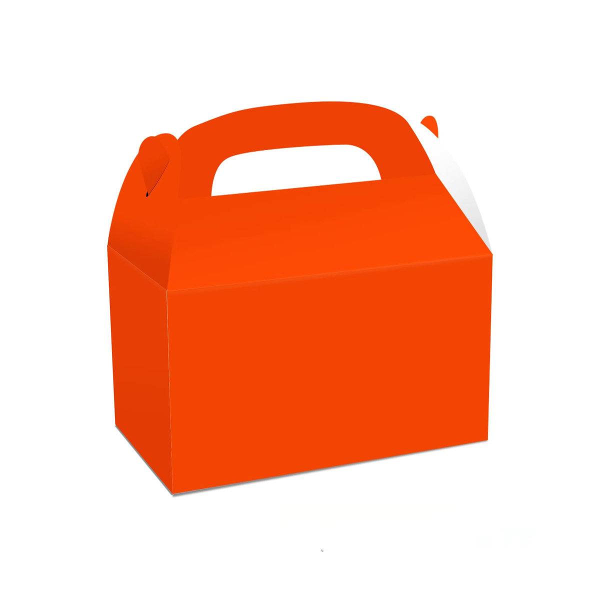 Einfarbige Bonbonschachtel aus Papier in Blau oder Orange für Geburtstage und Hochzeiten - Bild 2