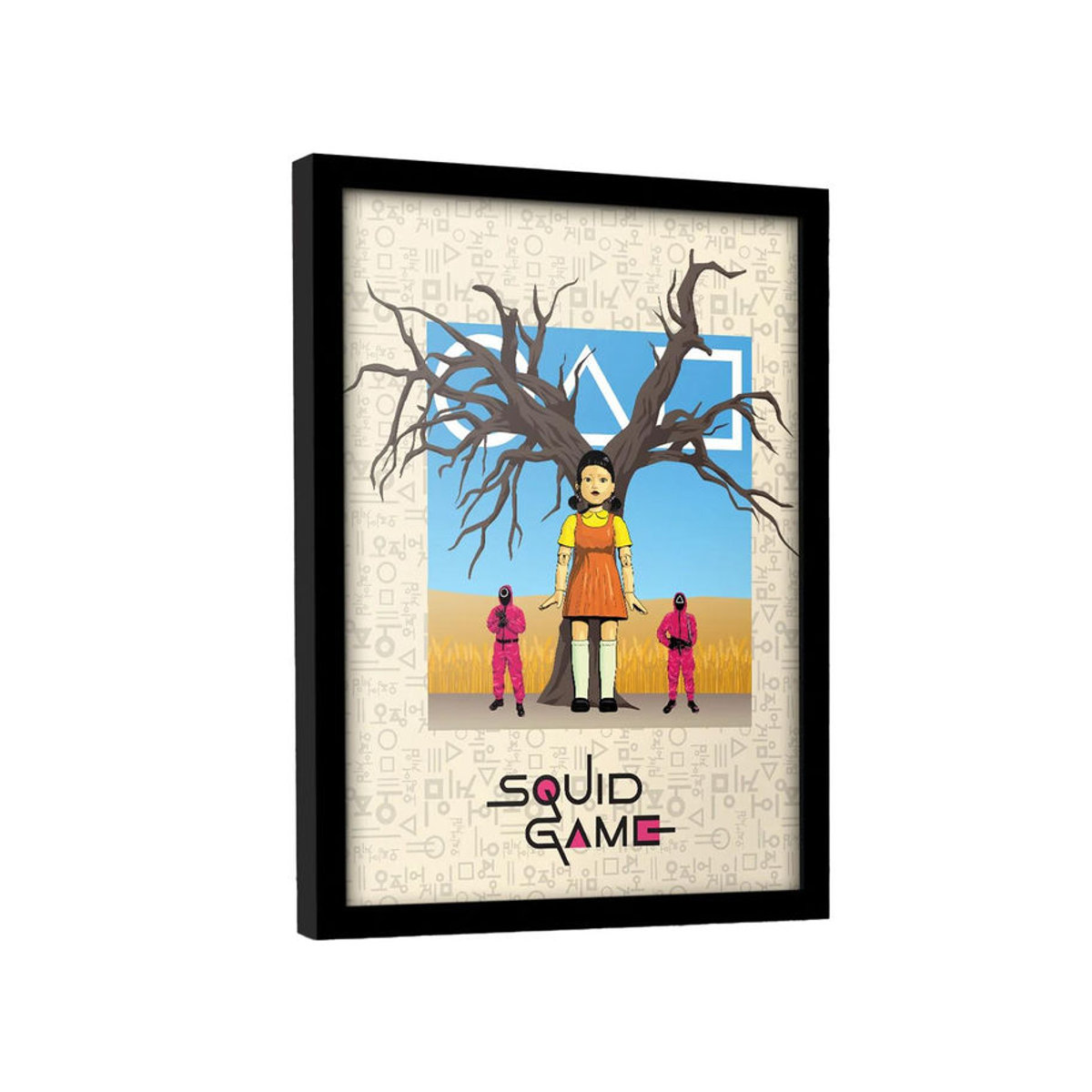 Eingerahmtes Squid Game 2 Rood Licht Groen Licht Poster von Pertemba FR - Apparel in Schwarz und Mehrfarbig, Breite: 40 cm - Bild 3