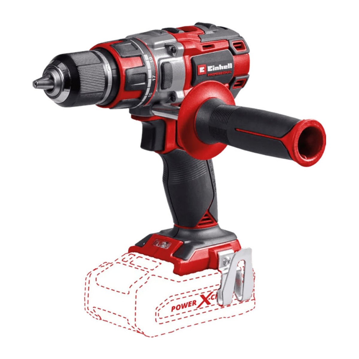 Einhell Akku-Bohrschrauber TP-CD 18/80 Li BL Solo 18V bürstenlos Schwarz - Bild 1