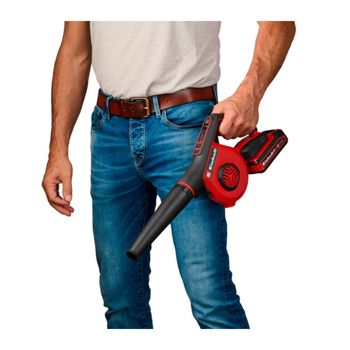 Einhell Akku-Laubsauger-Bläser 18V aus Kunststoff in Bunt - Bild 3