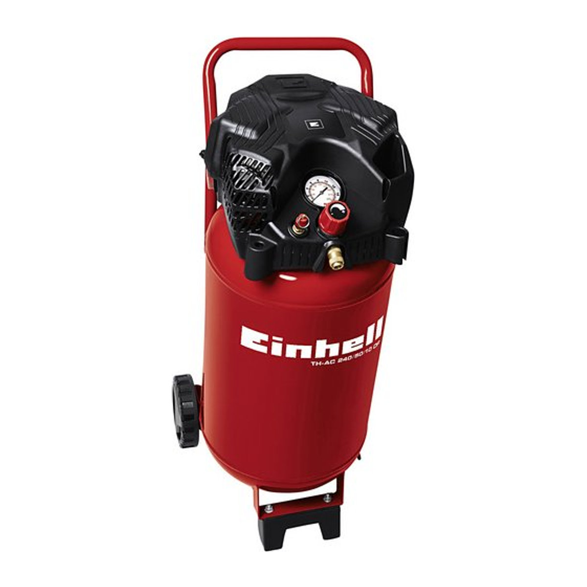Einhell Druckluft-Kompressor TC-AC 240/50/10 OF in Rot mit 10 bar und 173 l/min Füllleistung - Bild 1