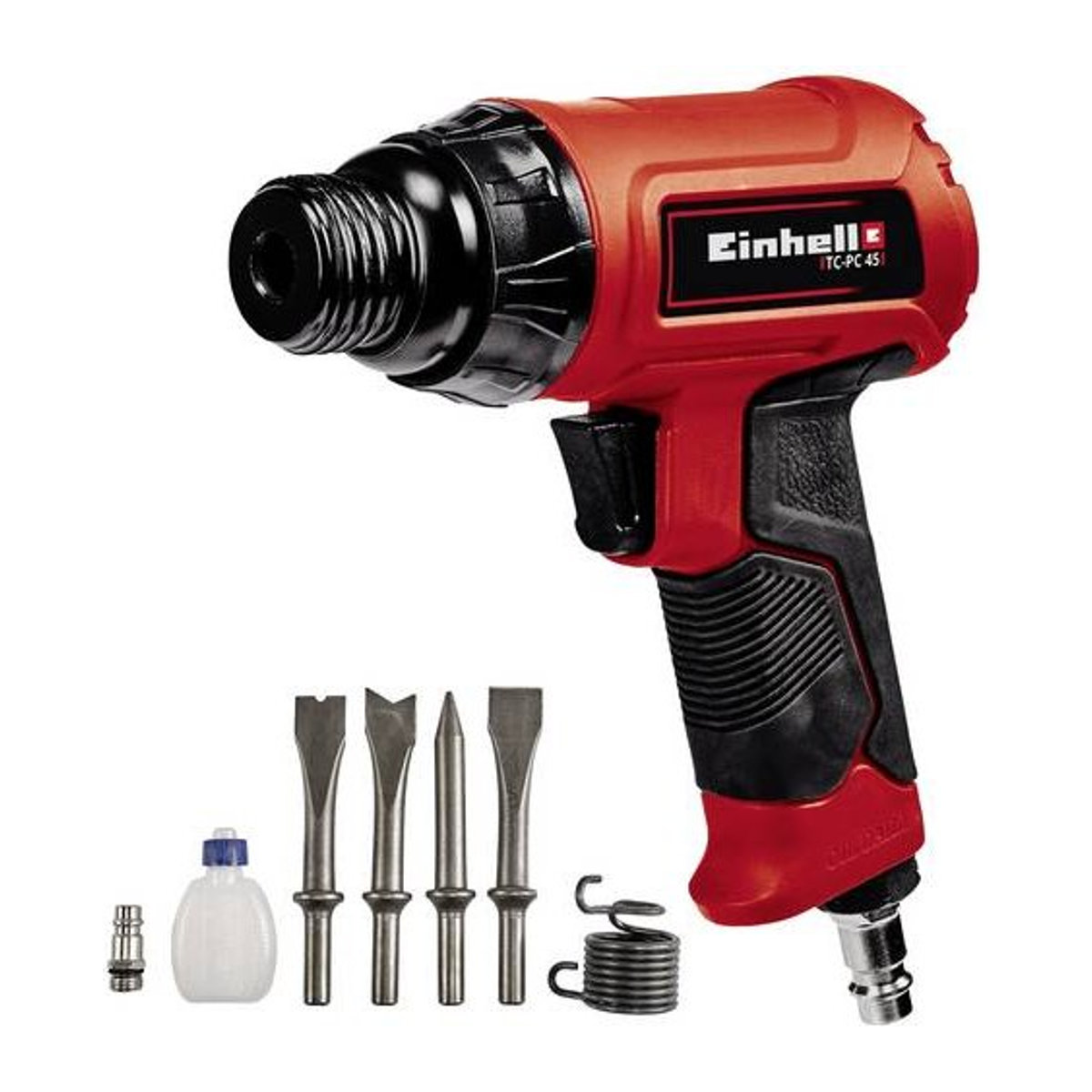 Einhell Druckluft-Meißelhammer Set TC-PC 45 in Rot-Schwarz - Bild 3