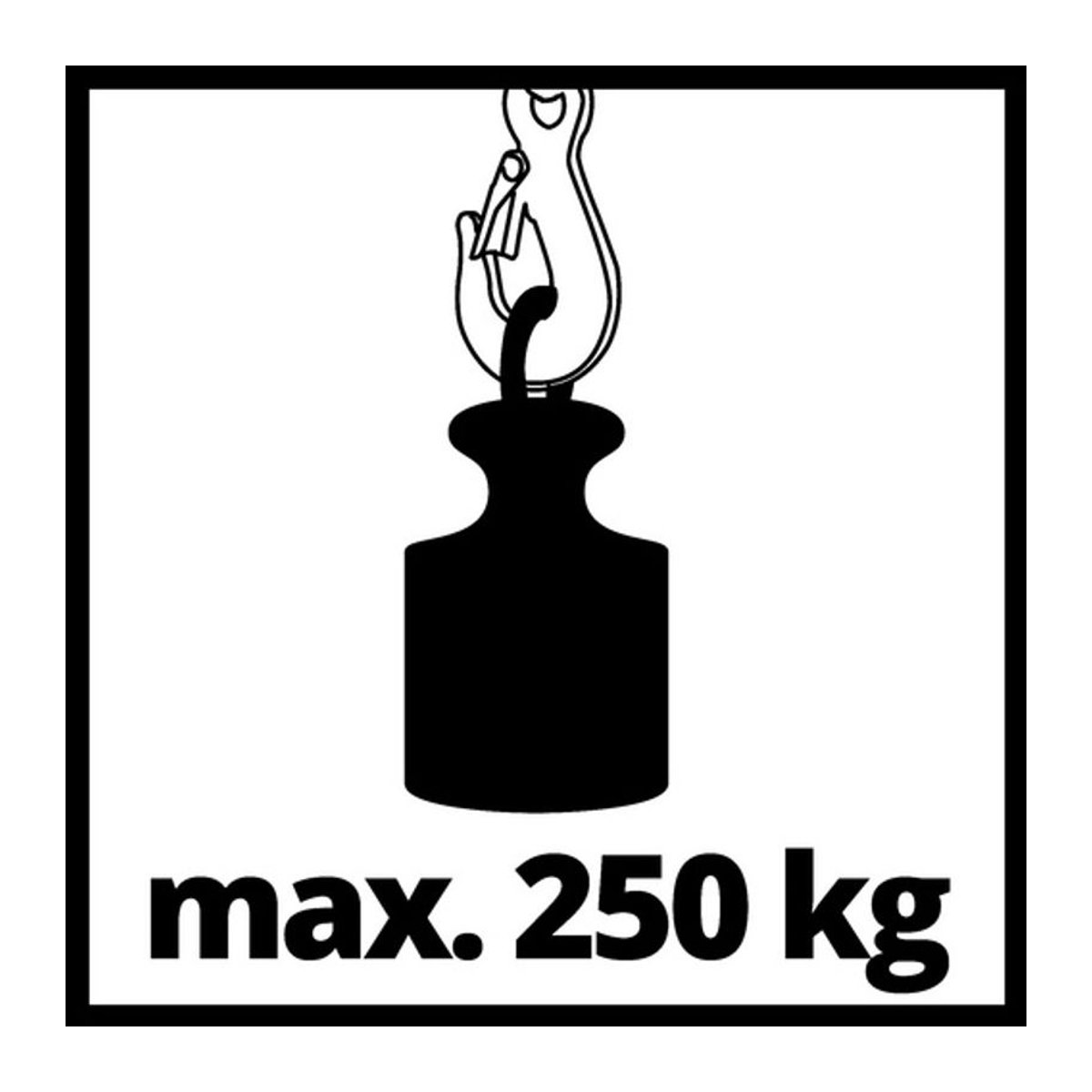 Einhell Elektrischer Seilhebezug TC-EH 250 mit 250kg Tragfähigkeit - Bild 2