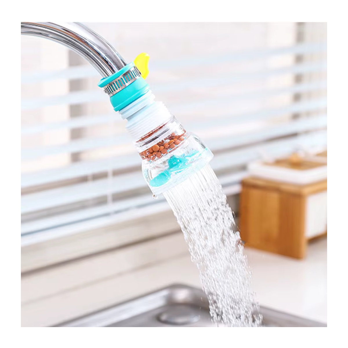 Einziehbarer Wasserhahn-Wasserfilter für dein Waschbecken - Bild 2