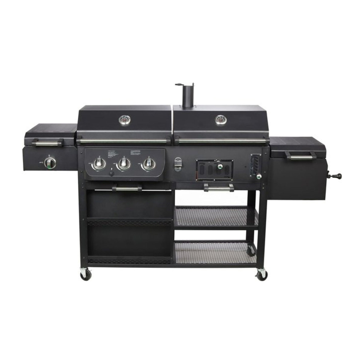 El Fuego 4in1 Kombigrill Arizona Gasgrill in Schwarz - Bild 1