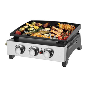 El Fuego Plancha Gasgrill Austin III aus Edelstahl