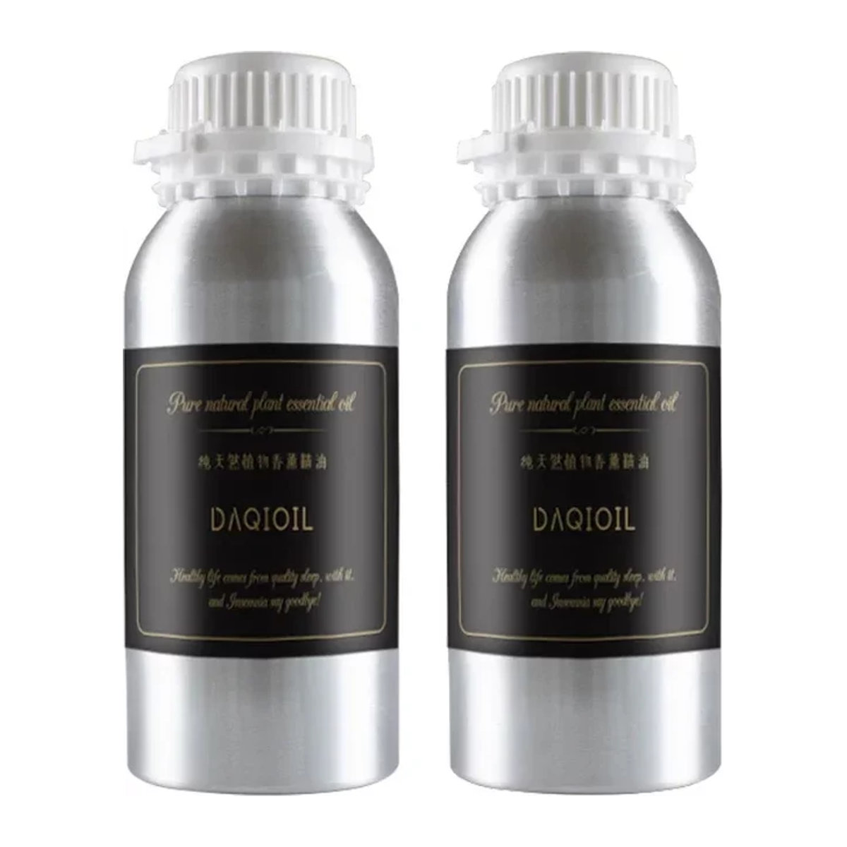 Elektrischer Aromaöl-Diffusor von IWP in Silber, 500 ml Lufterfrischer für ätherische Öle aus Metall - Bild 1