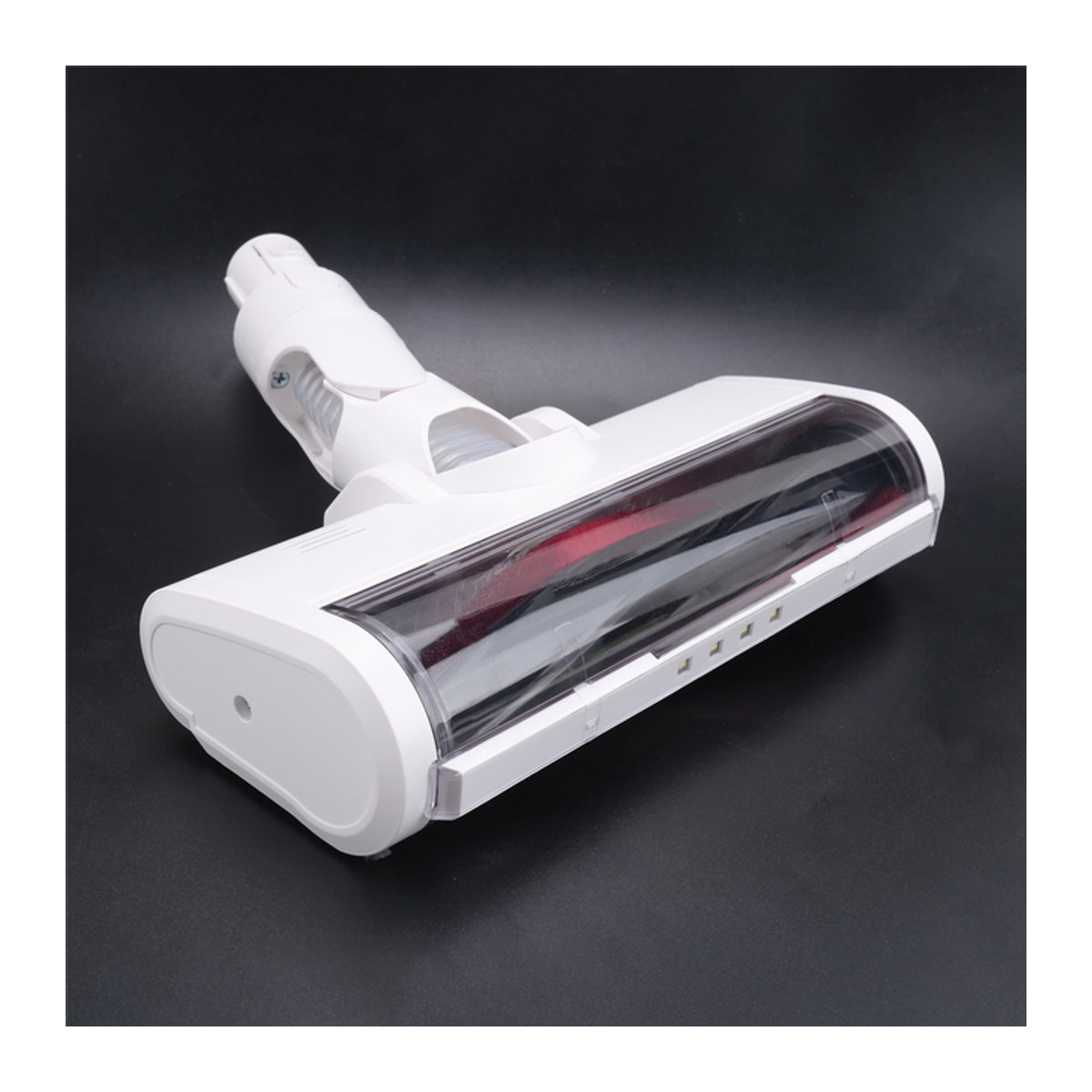 Elektrischer Bodenbürstenkopf mit LED-Licht für Xiaomi K10, G10, 1C sowie Dreame V8, V9B, V9P, V11 und G9, Farbe: Weiß - Bild 1