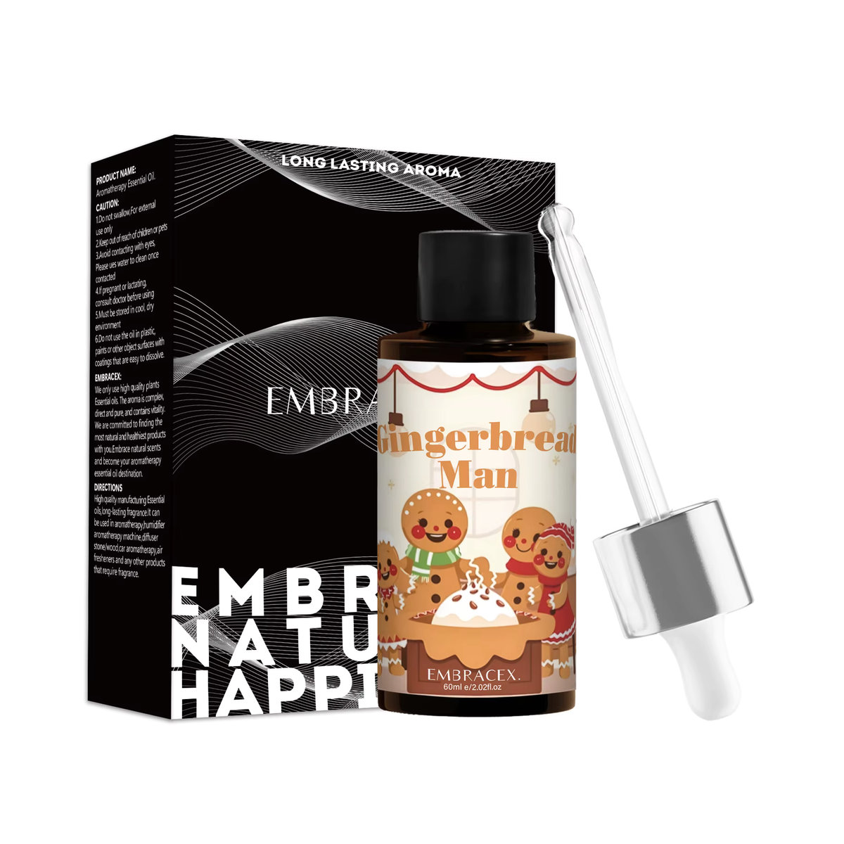 EMBRACEX Ätherisches Öl Lebkuchenmann Weihnachtsduft Spicy, 60 ml - Bild 3