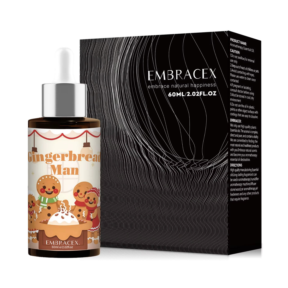 EMBRACEX Ätherisches Öl Lebkuchenmann Weihnachtsduft Spicy, 60 ml - Bild 5