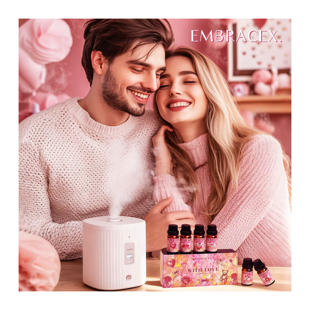 EMBRACEX Attract Ätherisches Öl mit floralem Duft, 10 ml in brauner Glasflasche - Bild 3