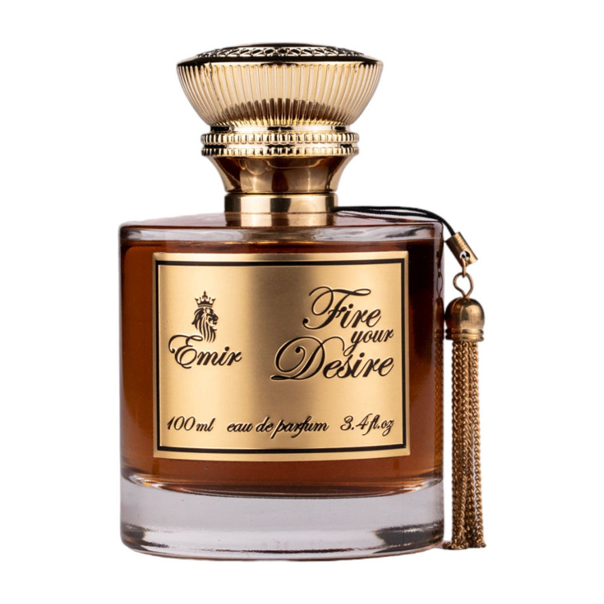 Emir Fire Your Desire Eau de Parfum für Damen und Herren 100ml Orientalisch Braun - Bild 2