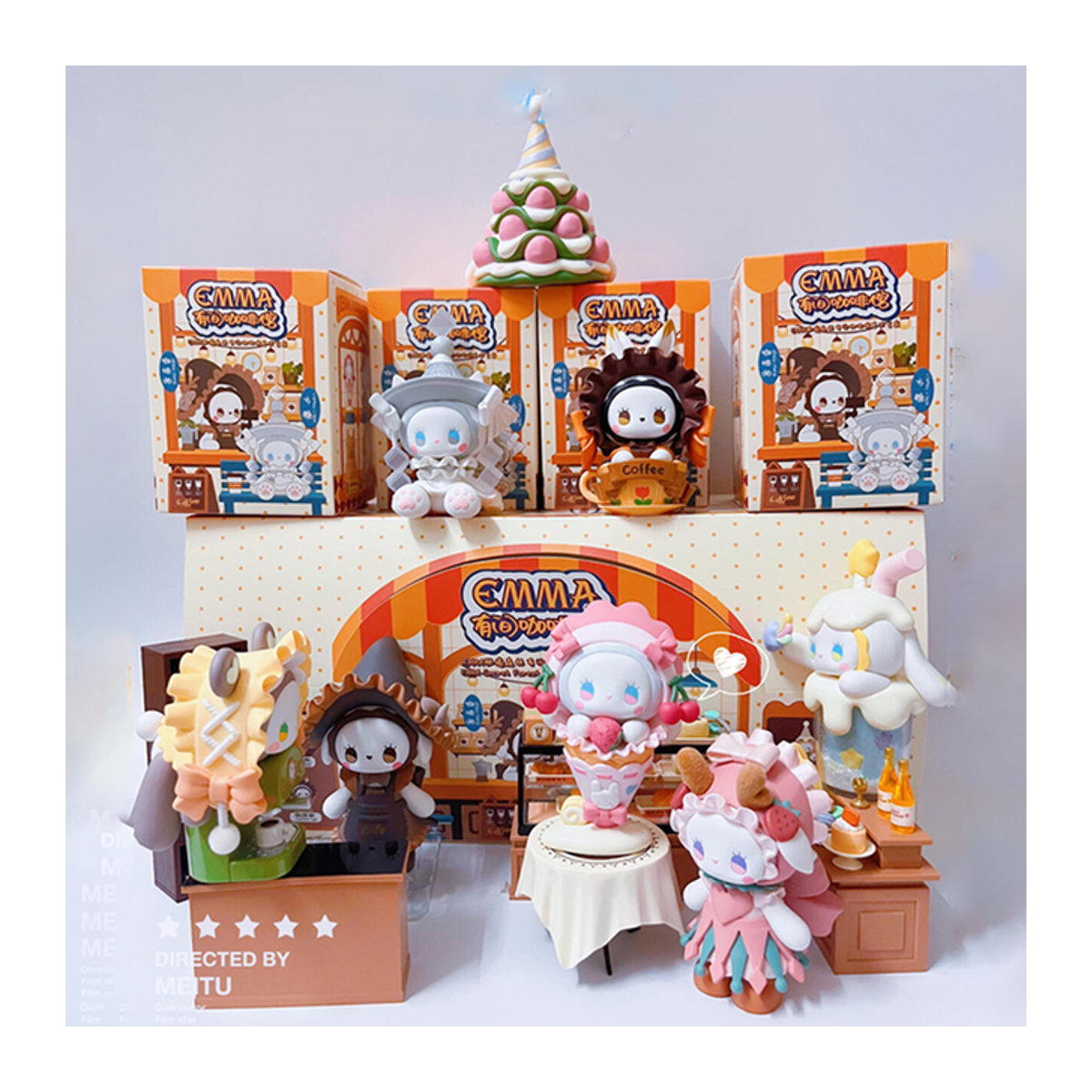 EMMA Secret Forest Coffee Shop Serie Blind Box Anime Action Figur als Mystery Box Ornament in Mehrfarbig - Bild 1