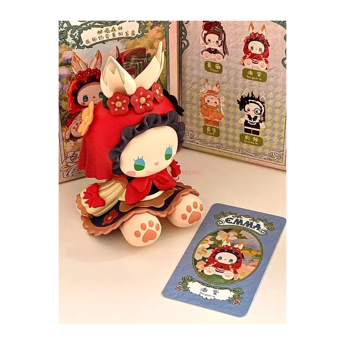 Emma Secret Forest Garden Dating Serie Blind Box Kawaii Anime Figur als Überraschungsgeschenk für Mädchen, mehrfarbig - Bild 2