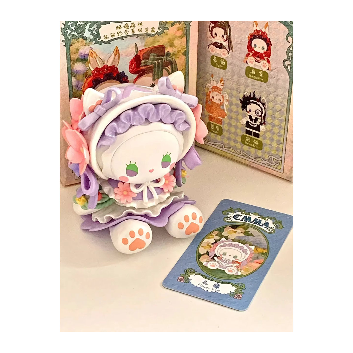 Emma Secret Forest Garden Dating Serie Blind Box Kawaii Anime Figur als Überraschungsgeschenk für Mädchen, mehrfarbig - Bild 4