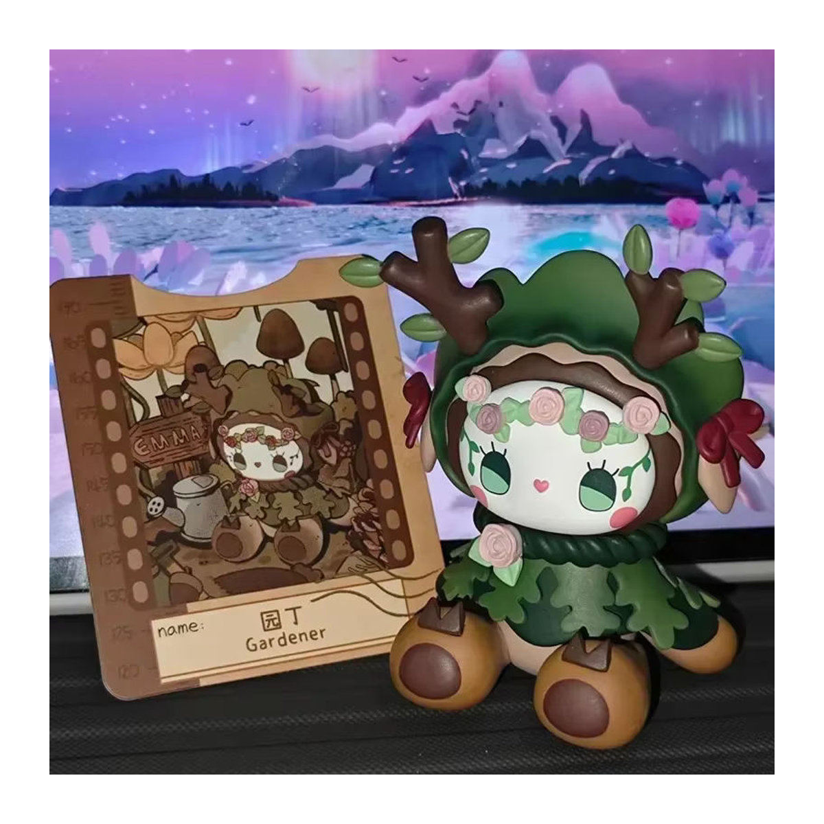 EMMA Secret Forest Snowstorm Mountain Series Blind Box – Mehrfarbige Actionfigur aus Kunststoff als Sammlerstück und Ornament - Bild 2