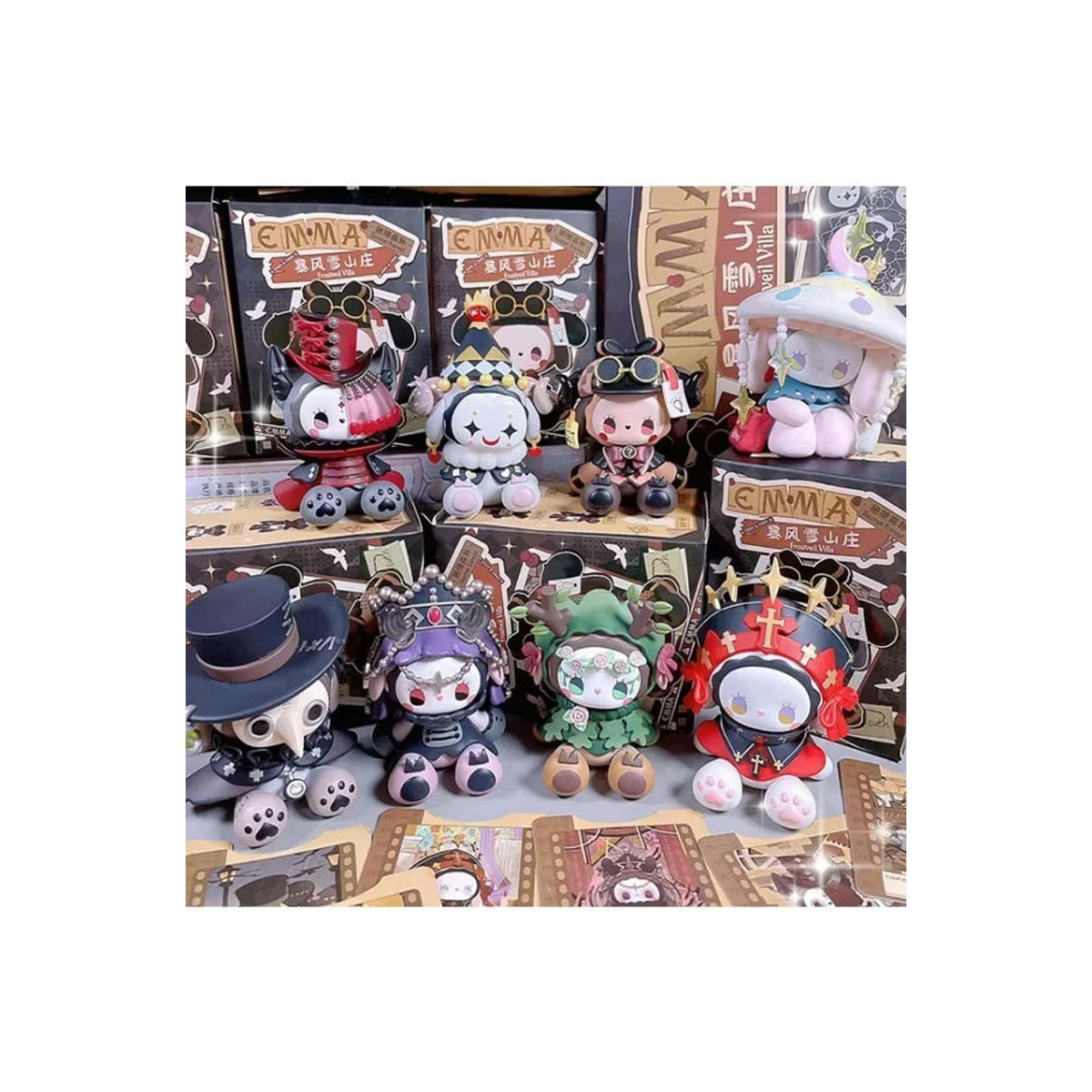 EMMA Secret Forest Snowstorm Mountain Series Blind Box – Mehrfarbige Actionfigur aus Kunststoff als Sammlerstück und Ornament - Bild 6