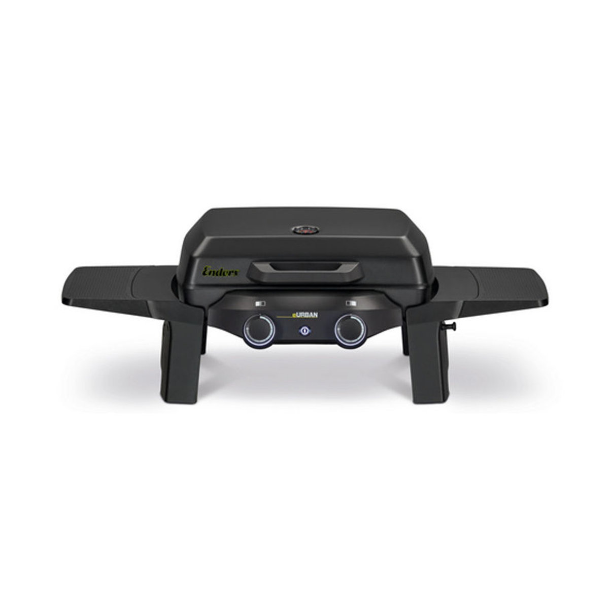 ENDERS eUrban Elektrogrill mit 2 Heizzonen, 2,2 kW, Grillfläche: B: 48 cm, T: 31,5 cm, Schwarz-Grau - Bild 4