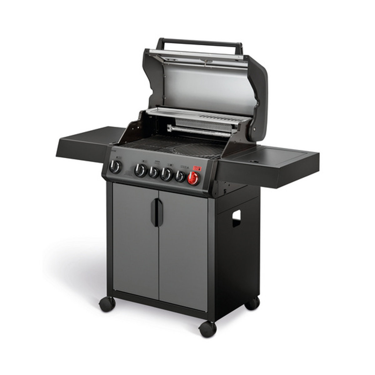 ENDERS Gasgrill Hyde 4 SIKR Turbo mit 4 Brennern in Grau und Schwarz - Bild 2