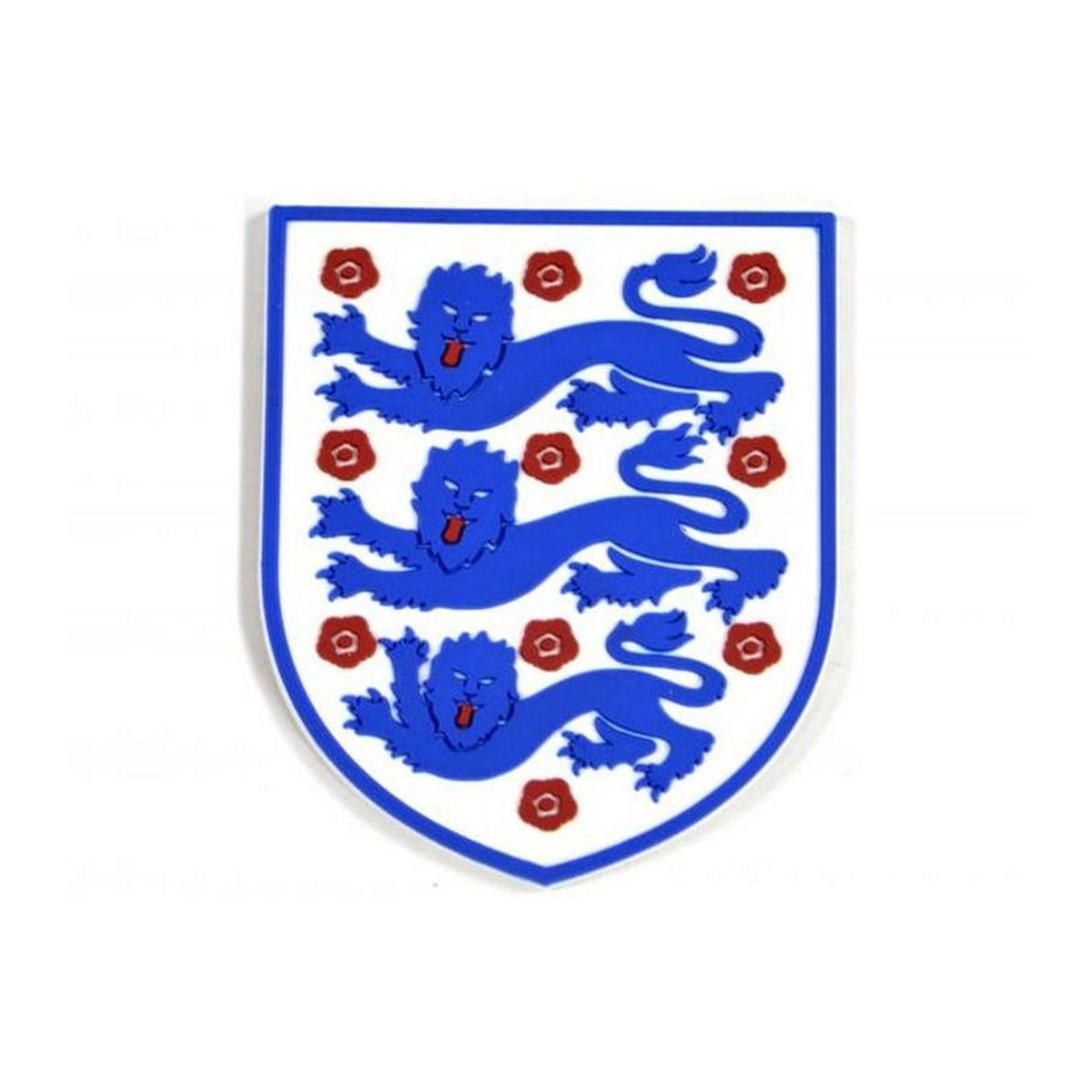 England FA 3D Crest Kühlschrankmagnet in Weiß und Blau - Bild 2