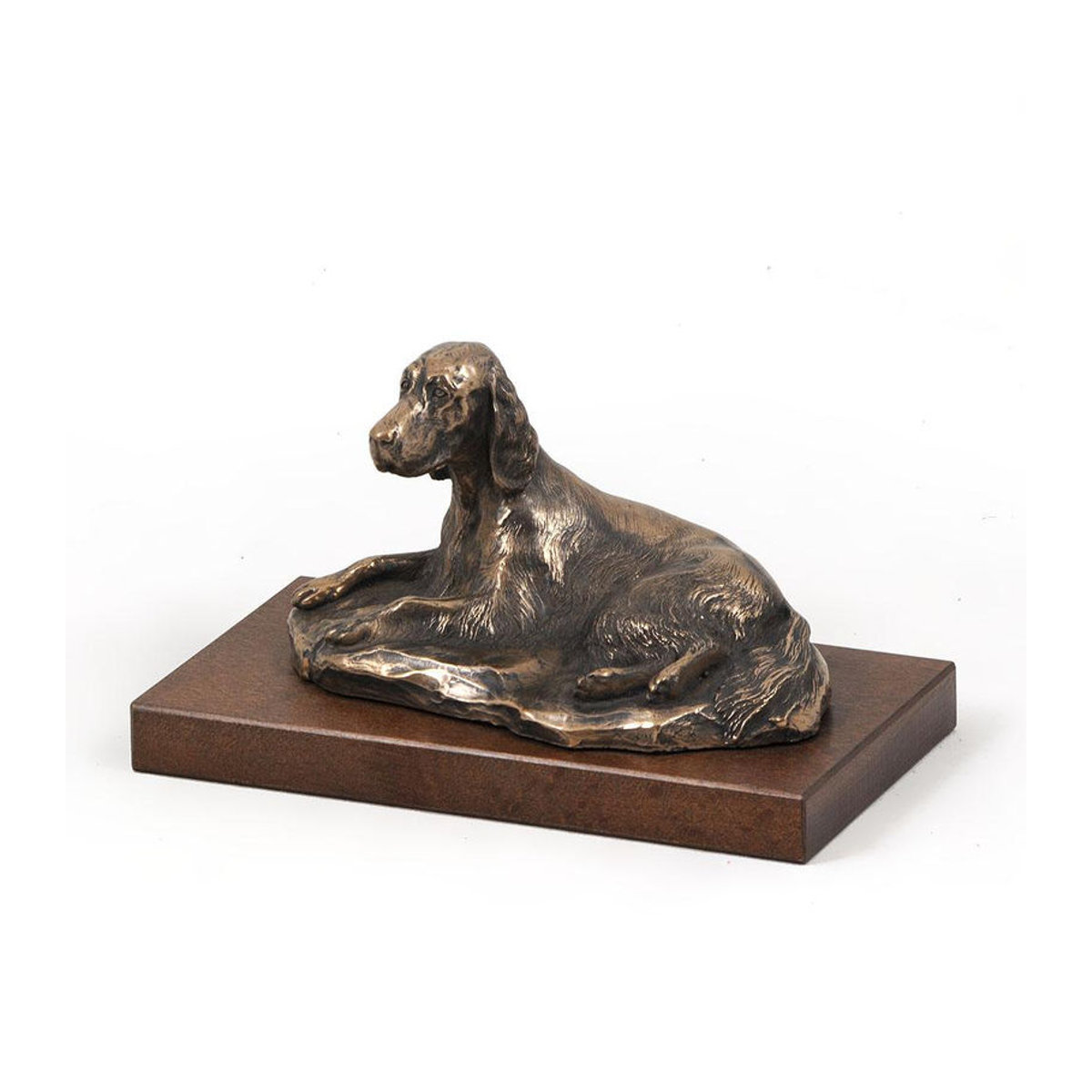 English Setter Hundestatue von Art-Dog in Braun als dekorative Figur für dein Büro oder als Trophäe - Bild 2