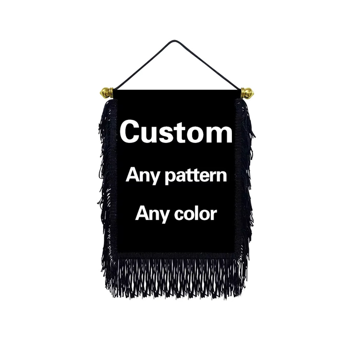 EOODLOVE Gedenkflagge Blackbeard in Schwarz mit individuellem Muster für Innen und Außen - Bild 4