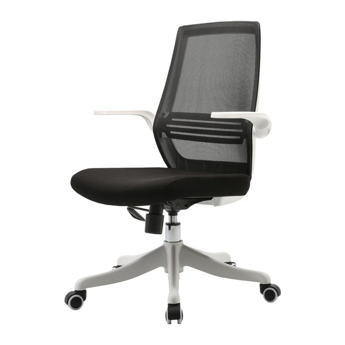 Ergonomischer Bürostuhl MCW-J88 in Schwarz mit atmungsaktivem Design und Taillenstütze - Bild 1
