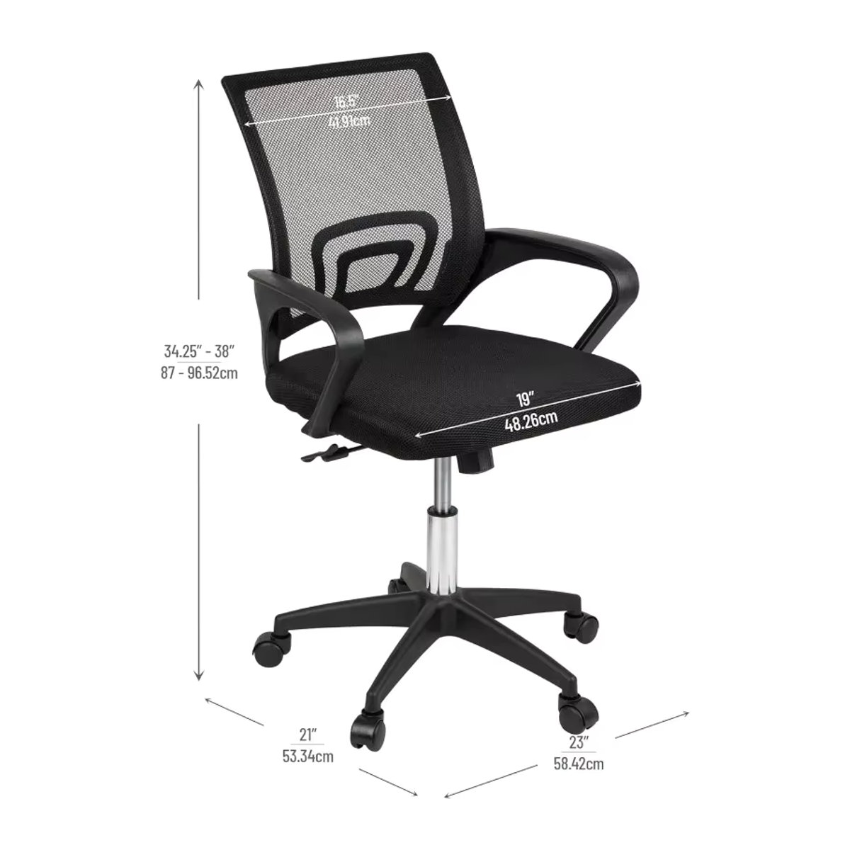 Ergonomischer Gamer-Stuhl mit Armlehnen und Drehsitz für Home-Office und Computer, modern und stabil, Farben: Rot/Schwarz - Bild 4