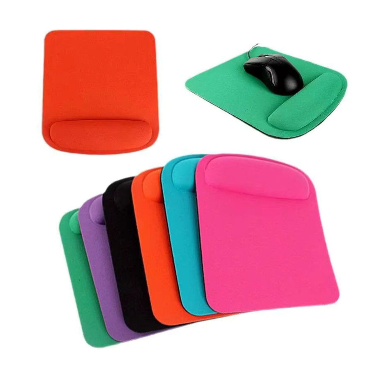 Ergonomisches Anime Mauspad mit Handgelenkstütze aus umweltfreundlichem EVA-Material in Orange - Bild 4