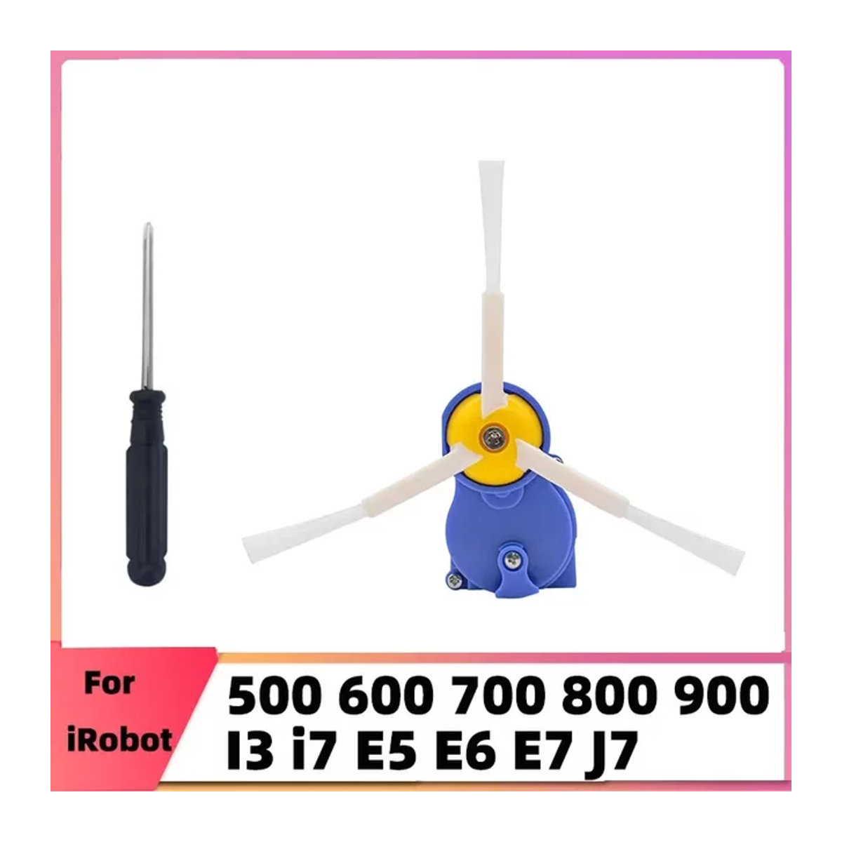 Ersatz-Seitenbürstenmotormodul für iRobot Roomba 500 600 700 800 900 Serie sowie i7 E5 E6 E7 Staubsauger in Bunt - Bild 1