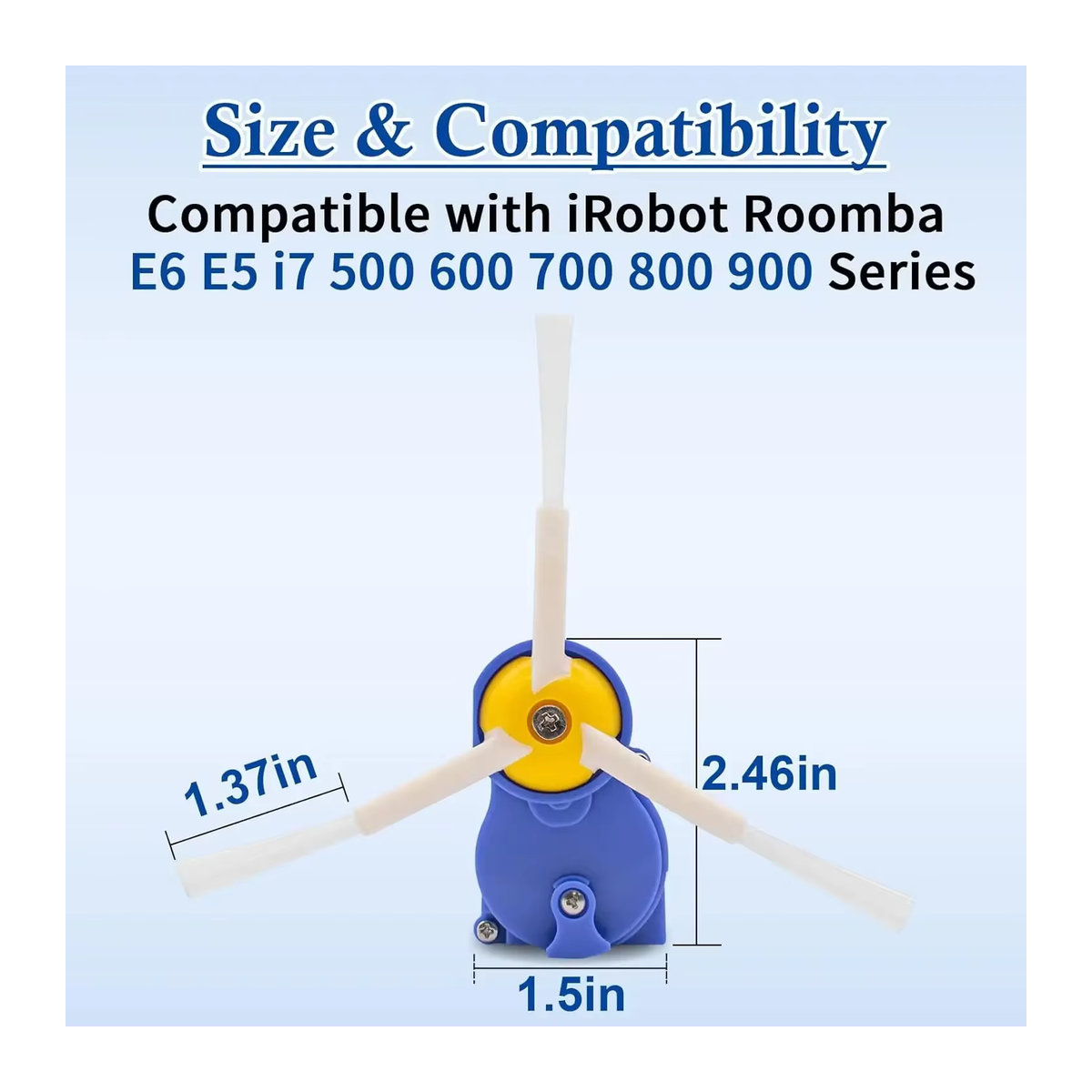 Ersatz-Seitenbürstenmotormodul für iRobot Roomba 500 600 700 800 900 Serie sowie i7 E5 E6 E7 Staubsauger in Bunt - Bild 2
