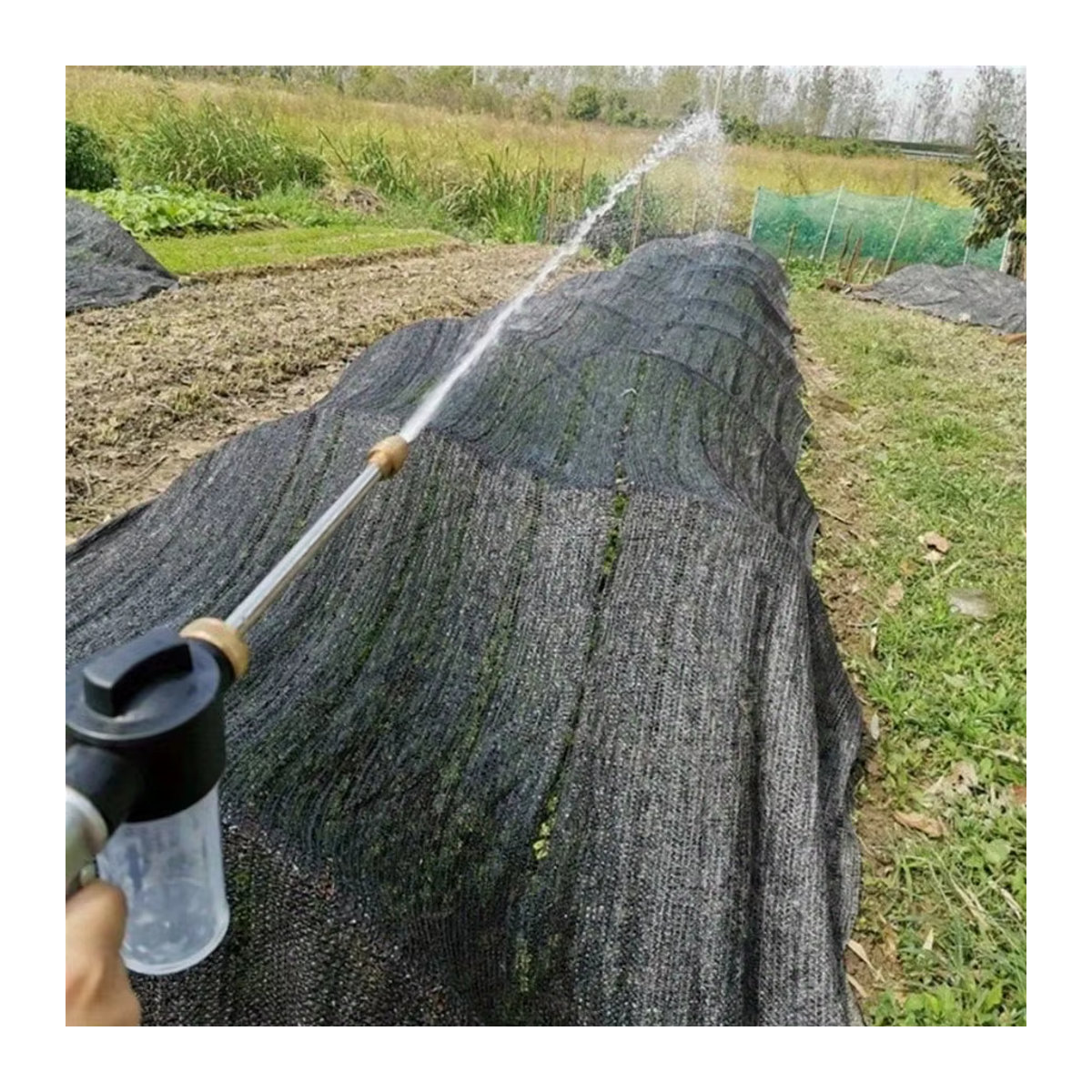 Erweiterbarer Gartenschlauch mit flexibler Hochdruckdüse und Sprühreinigungspistole für die Autowäsche und den Außenbereich - Bild 5