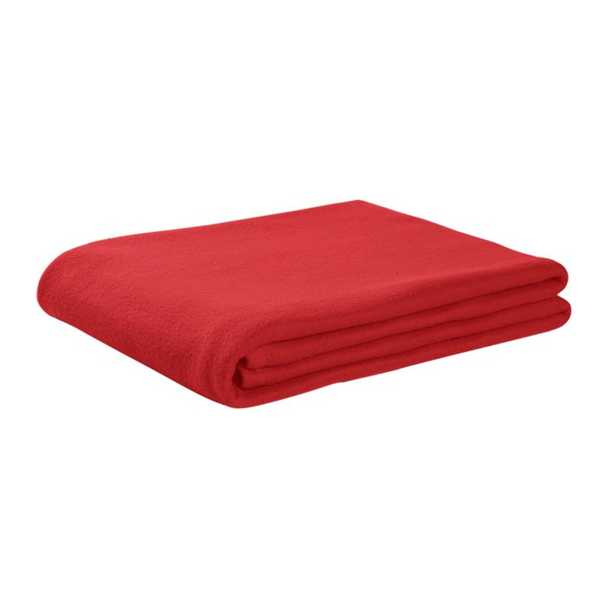 ERWIN M. Decke Arktis aus Fleece in Rot, B/L: 180 x 220 cm - Bild 1