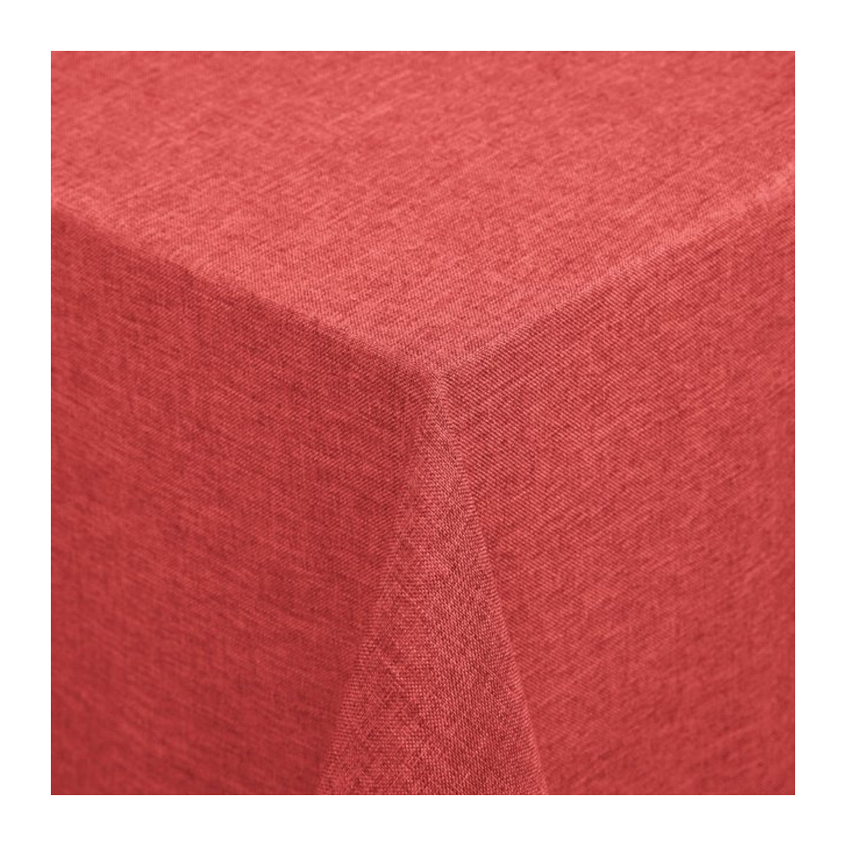 ERWIN M. Tischdecke Nova eckig in Rot, B/L: 130 x 220 cm - Bild 1