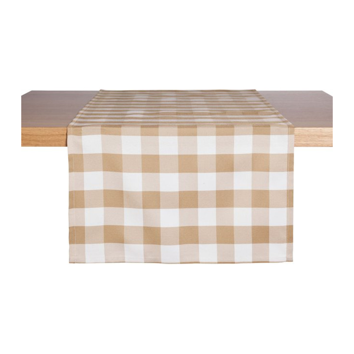 ERWIN M. Tischläufer Countryline beige, 2er Pack, B: 40 cm, L: 130 cm - Bild 1