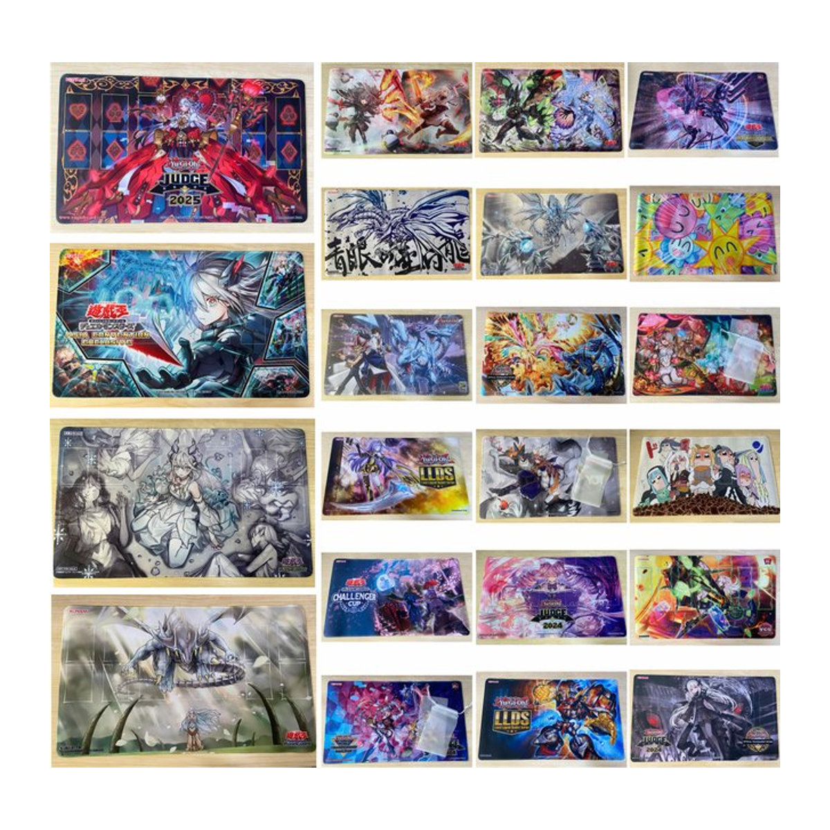 ERZHOU YuGiOh Spielmatte mit Sky Striker und Labrynth Design, mehrfarbig, rechteckig - Bild 1